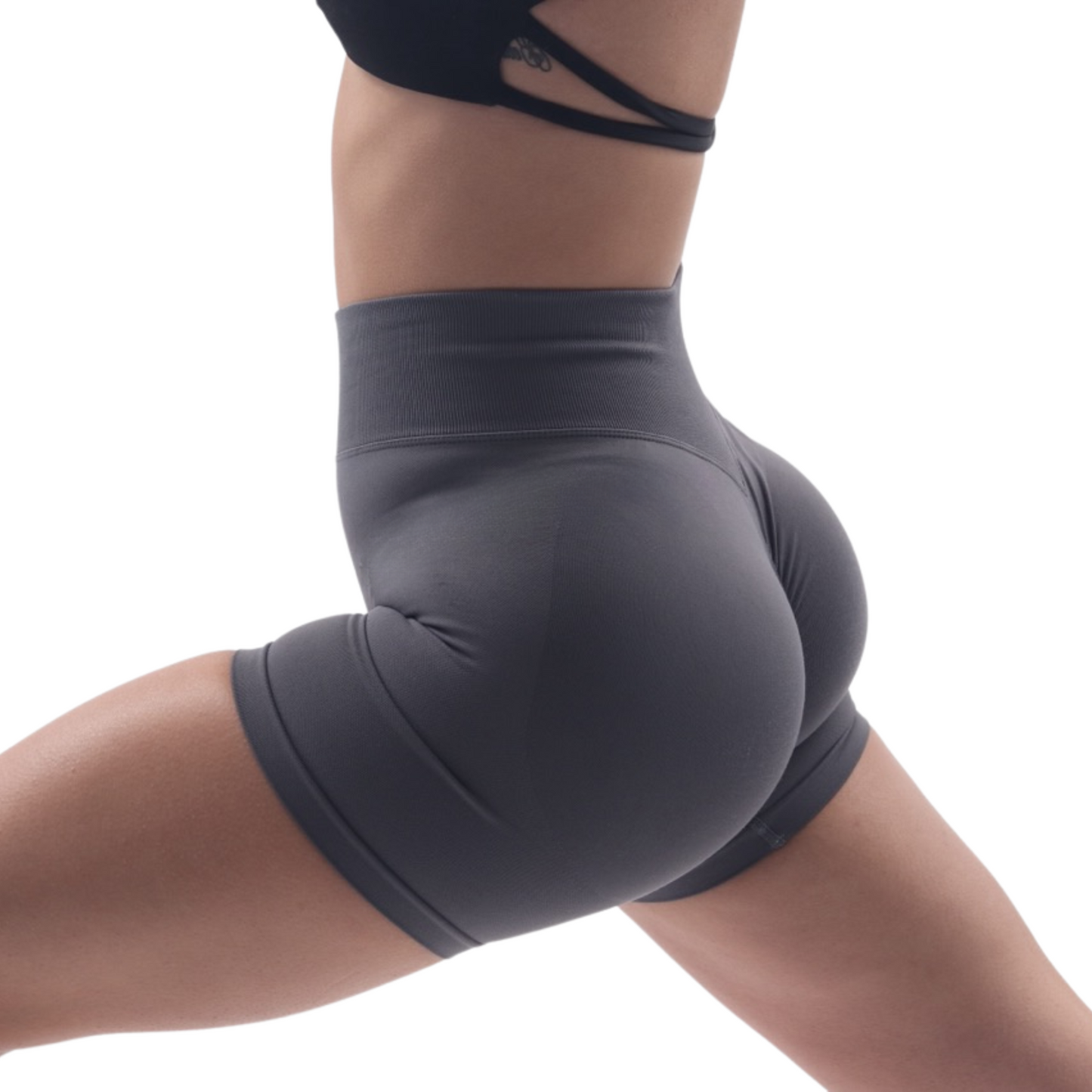 SCRUNCH Short Charcoal
